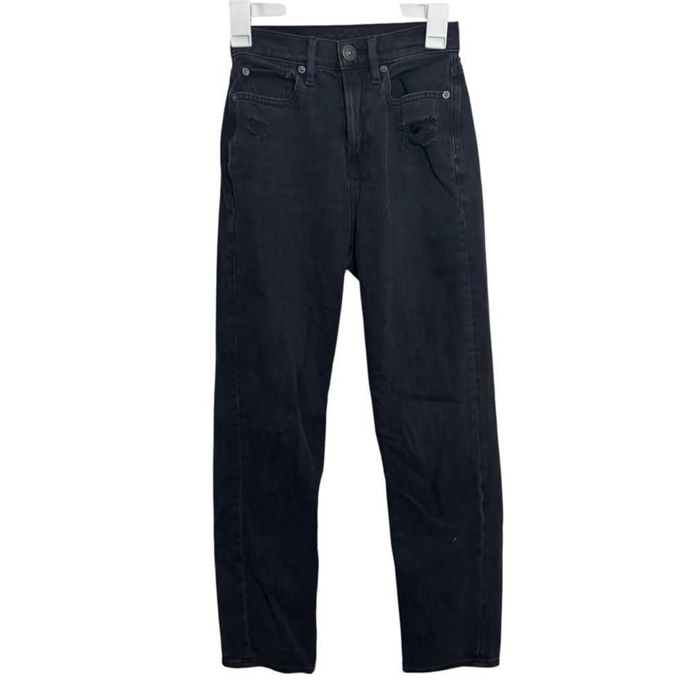American Eagle Black Highest Waisted Boyfriend Jeans